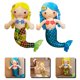 thumbnail image 4 of FELTECHELECTR 2 muñecas de sirena de dibujos animados para niñas pequeñas., 4 of 7