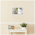 thumbnail image 2 of ArtToFrames Collage Photo Picture Frame with 2 - 8x10 Openings, Framed in White with French Creme and Black Mats (CDM-3966-1053), 2 of 8