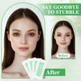 thumbnail image 3 of Tiras de cera facial UGODAR, 40 unidades, fórmula natural para mujer, 3 of 7