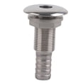 thumbnail image 2 of Livewell Drain Plug, Anodizing No Scratches And No Burrs Mirror Reflection Boat Scuppers  For Yacht, 2 of 8
