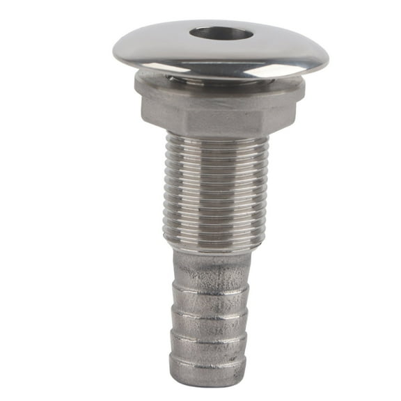 3/8in Boat Bilge Outlet for Yacht Ventilation & Accessory Stainless Steel Marine Water Drain