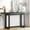 Matte Black - Modern, variant on Ktaxon 59” Modern Console Table, Sleek Black Entryway Table Storage Cabinet, Heavy-Duty Hall Table for Foyer & Living Room