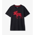 thumbnail image 2 of Little Blue House Men's Graphic Tee, Moose Be Dreaming, 2 of 5