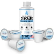 Descaling Solution 3-Uses & 5 Clean Pods for All Single-Serve Coffee Brewers, Made in USA