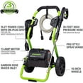thumbnail image 2 of Greenworks 2000 Max PSI, 1.1 GPM (13 Amp) Electric Pressure Washer GPW2000-1RG, 2 of 10