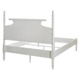 thumbnail image 6 of Spindle Queen Bed in Engineered Wood Sandcastle Antique White Finish, 6 of 10