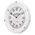 thumbnail image 4 of Yosemite Circular Skip Movement Wall Clock Distressed White Frame, 4 of 9
