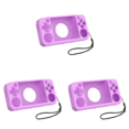 thumbnail image 1 of Funda Protectora Silicona Con Cordón para Consola Juegos Portátil RG35XX H() Púrpura, 1 of 9