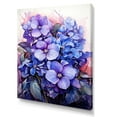 thumbnail image 2 of Designart "Surreal Enchantment With Violets" Violets Canvas Prints, 2 of 7
