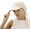 Beige-, variant on Women Muslim Headscarf Hat Pre Tied Hair Loss Turban Solid Color Chemo Baseball Cap Slouchy Bonnet Head Cover