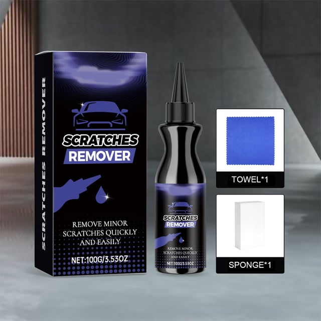 RKSTN Coating Agent Car Paint Scratch Care Set Cleaning Maintenance Refurbishment and Gloss Paint Scratch Care Set