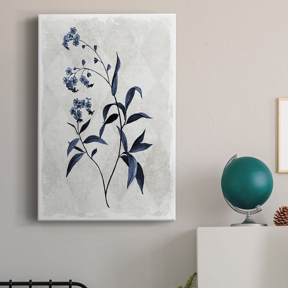 Harlequin Botanical I Premium Gallery Wrapped Canvas - Ready to Hang
