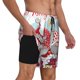 thumbnail image 2 of Fotbe Christmas Traje de Baño para Hombre – Shorts de Natación de Secado Rápido con Forro y Bolsillos-Large, 2 of 6