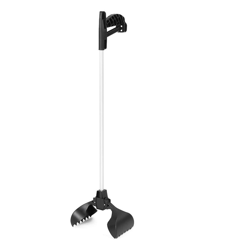HERCHR Dog Dirt Picker, Balck Dog Poop Scoop Dirt Picker Dog Waste Easy
