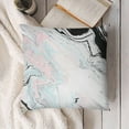 thumbnail image 3 of SHANXI White Gray Throw Pillow Case Abstract Fluid Decorative Pillow Covers Modern Art Ink Design Pillow Protector Soft Square Cushion Cover for Bedroom Home Outdoor 22x22in, 3 of 5