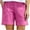 Pink, variant on Akafmk Womens Summer Shorts Casual Solid Color 5 Inch Chino Bermuda Shorts Beach Cute Comfy Trendy Shorts Gray M