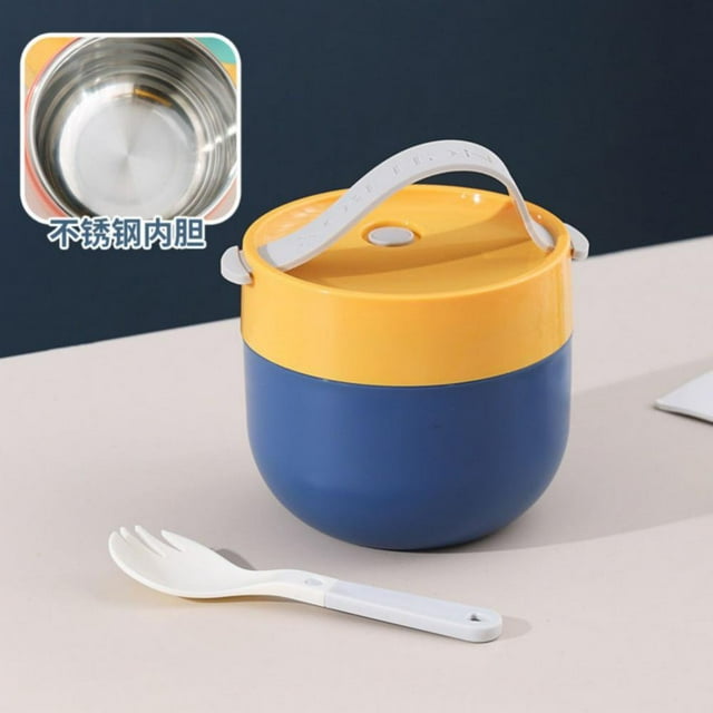 CLEARANCE! Soup Cup Lunch Box / Thermos Mug Food Container Thermal Cup Vacuum Bento Box with Spoon for Kids