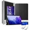 2021 Samsung Galaxy Tab A7 10.4'' Inch 32 GB Wi-Fi Android 10 Touchscreen International Tablet (Gray) Bundle –Mazepoly Slim Trifold Hard Shell Case, Mazepoly 32GB Memory Card and USB Type C Cable