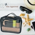 thumbnail image 2 of Bolsa de maquillaje JAZD Clear Necer de gran capacidad para mujer, 2 of 6