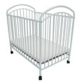 thumbnail image 2 of LA Baby Classic Arched Mini/Portable Crib, Vanilla, 2 of 3
