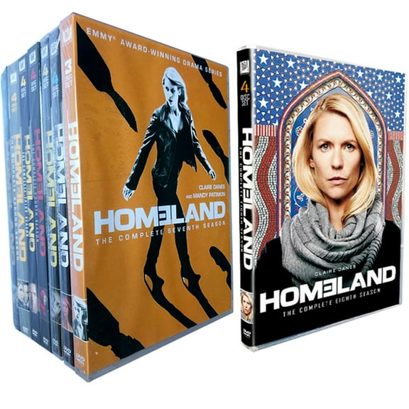 Homeland Season 1-8 31 DVD brand new & sealed