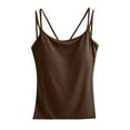 thumbnail image 5 of Women's Solid Color Sleeveless Thermal Shapewear with Ventilation for Sports and Layering, 5 of 6