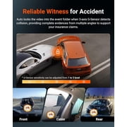 Vantrue N4S 3CH Triple Dash Cam | 2.7K+2.5K+2.5K Triple Sony STARVIS 2 | PlatePix | IP67 | GPS | 5GHz WiFi | Voice Control | LTE Ready | Parking Mode