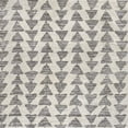 thumbnail image 3 of JONATHAN Y MOROCCAN HYPE 5' Square Area Rug, Aisha Moroccan Triangle Geometric - Cream/Gray, MOH206B-5SQ, 3 of 9