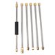 thumbnail image 1 of 90 Inch Pressure Washer Extension Wand Power Washer Lance with 1/4 Inch Quick Connect for Roof Cleaning 6pcs, 1 of 5