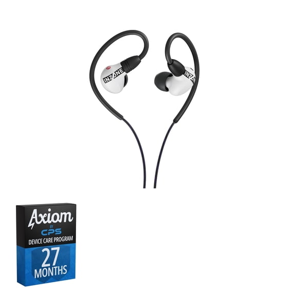 Sony INZONE E9 Wired in-Ear Monitor for Gaming, White 27-Month Axiom Care