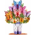 thumbnail image 2 of KALAKALA HugePop Mother's Day Pop Up Card, 3D Harmony Flower Bouquet, With Detachable Paper Flower Bouquet, Gift for Mothers Day, Birthday, Graduation, Get Well, Thank You, All Occasion - Jumbo, 2 of 4