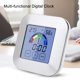 thumbnail image 2 of Reloj despertador LCD Vhermosa con monitor de temperatura y humedad, 2 of 8