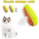 thumbnail image 4 of Cepillo de vapor para gatos con esencia sin enjuague Limpiador a vapor para gatos Cepillo de vapor para gatos 3 en 1, 4 of 4