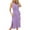Purple, variant on Sngxgn Women Long Tank Tops Ankle Length Maxi Dress Bodycon Sleeveless Racerback(Green,L)