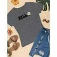thumbnail image 3 of Hello Daisy Flower T-Shirt Women -Image by Shutterstock, Female Medium, 3 of 4