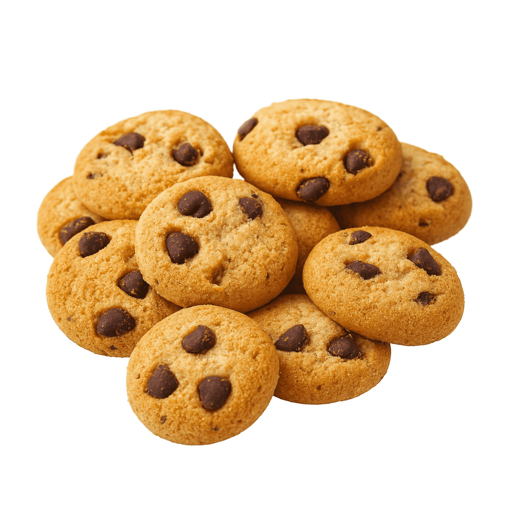 Bud’s Best Bite-Size Chocolate Chip Cookies, Made with Real Chocolate Chips, 6 oz (12 Pack)