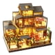 thumbnail image 1 of Dollhouse Spilay Yaquan Courtyard con muebles de madera 1:24, 1 of 7