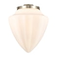 thumbnail image 5 of Innovations Lighting  Franklin Restoration Bullet - 1 Light 12" Cord Hung Mini Pendant Satin Gold/Matte White, 5 of 5