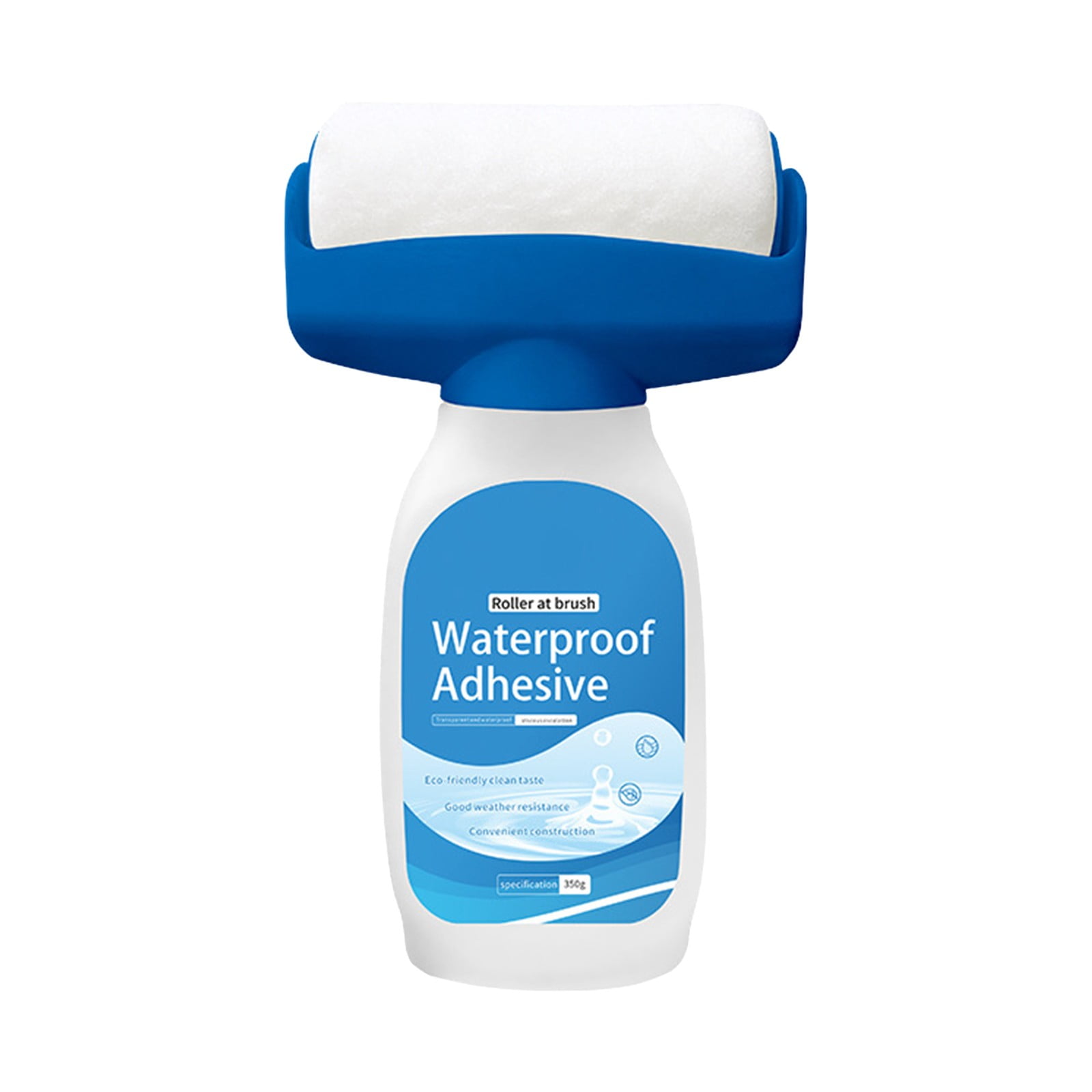 Clearance Adhesive mucilage under $7,Clear Adhesive With Roller Brush Super Strong Anti Leakage Agent Adhesive Coating Agent For Indoor Outdoor 1ml 1PC