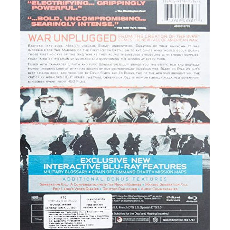 その他 Generation Kill [Blu-ray] Amazon.com: Generation Kill [Blu-ray] : Various, Various: Movies & TV