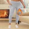 thumbnail image 6 of Women's Plus Size Leggings with Pockets Tummy Control High Waisted Yoga Pants Seamless Stretchy Workout Pants Ladies Comfy Plus Size Trendy Outfits Lightweight Cute Fashion Dressy Clothes, 6 of 8