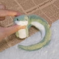thumbnail image 3 of XIANXIAN Snake Plush, Stuffed Snake Animal, 8" 16" Small Toy Snakes for Kids, Giant Stuffed Animals Snake, Lifelike Plush Snake for Birthday Present Party Prank Prop (Green), 3 of 5