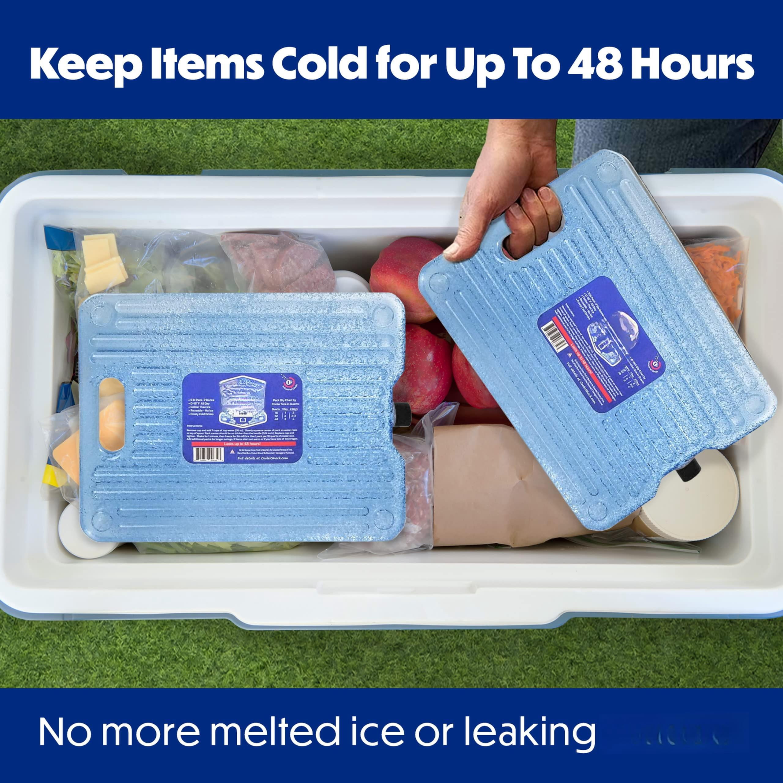 Ice Packs - Reusable  Large Pack And Lunch Set For Long Term Use Cools Faster Than Accessories