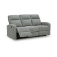 thumbnail image 2 of Signature Design by Ashley Carrigan Lane Gray Reclining Sofa, 2 of 6