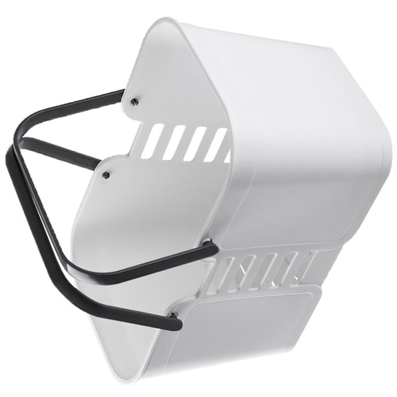 DRAFIDEEP Portable Plastic Bath Basket with Drainage and Foldable Handle, Space-Saving Design for Home and Bathroom Use