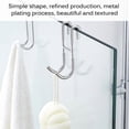 thumbnail image 3 of Toystoory S-Shaped Storage Hook Household Bathroom Universal Hook Steel Hanger Holding Organizer Stainless Hangers Simple Towel Accesorios de baño Toystoory HA014710-00, 3 of 6