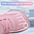 thumbnail image 3 of Fadezar Kids Snow Boots Boys Girls Lightweight Winter Boots Warm Barefoot Shoes for Toddler Kid, 3 of 6