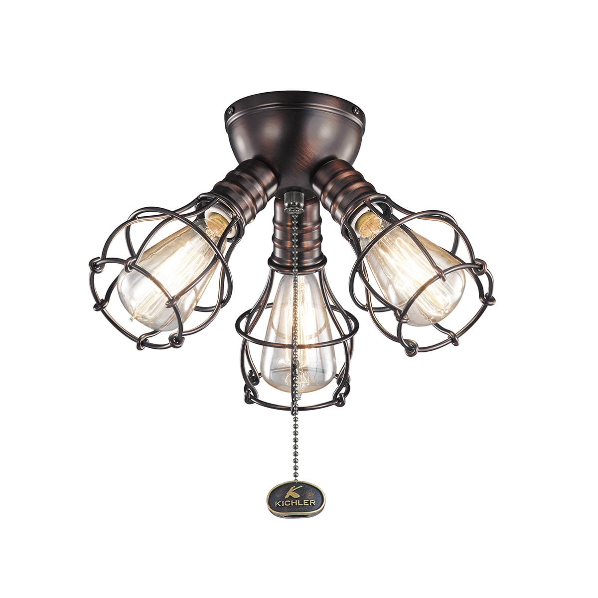Kichler 370041 3 Light Kit For Ceiling Fan - Walmart.com ...