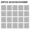 thumbnail image 1 of 20Pcs Coin Capsule Case Plastic Transparent Square Coin Capsules Coin Collection Organizer Storage Box Medal Holder Storage, 1 of 11