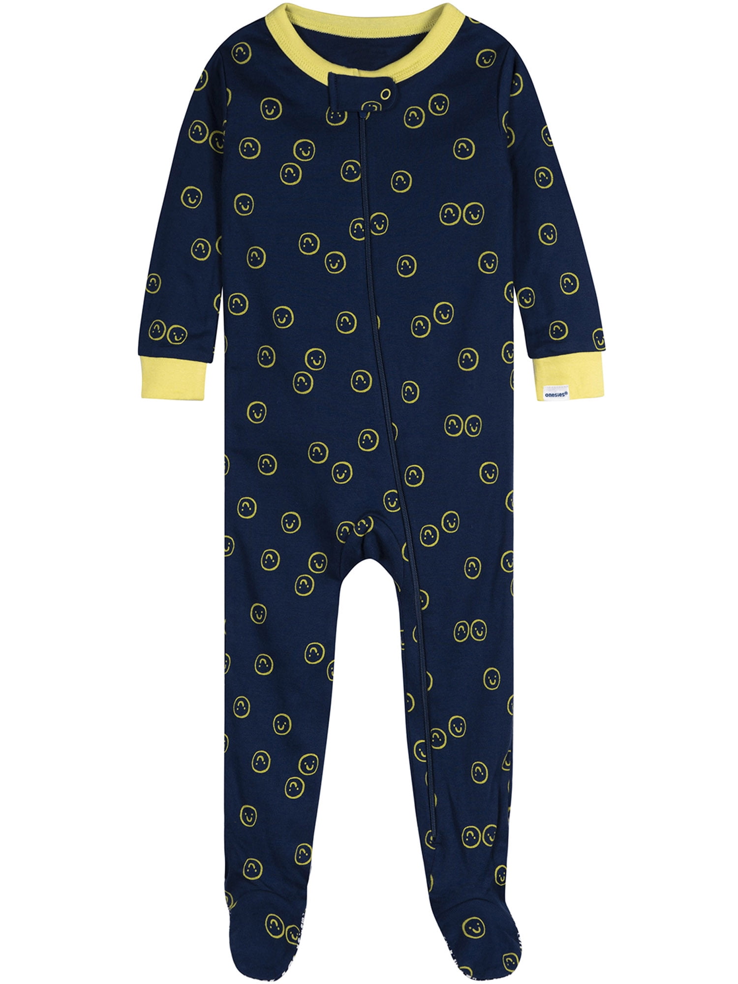 Onesies Brand Baby Boy Footed Pajamas, 4-Pack, Sizes Newborn - 24 Months